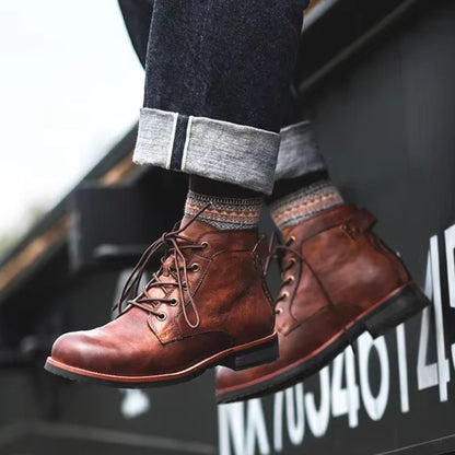 Classic Leather Dress Boots | Zyphhra