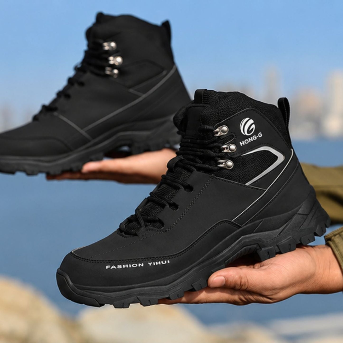 Anti-Puncture Work Boots | Zyphhra
