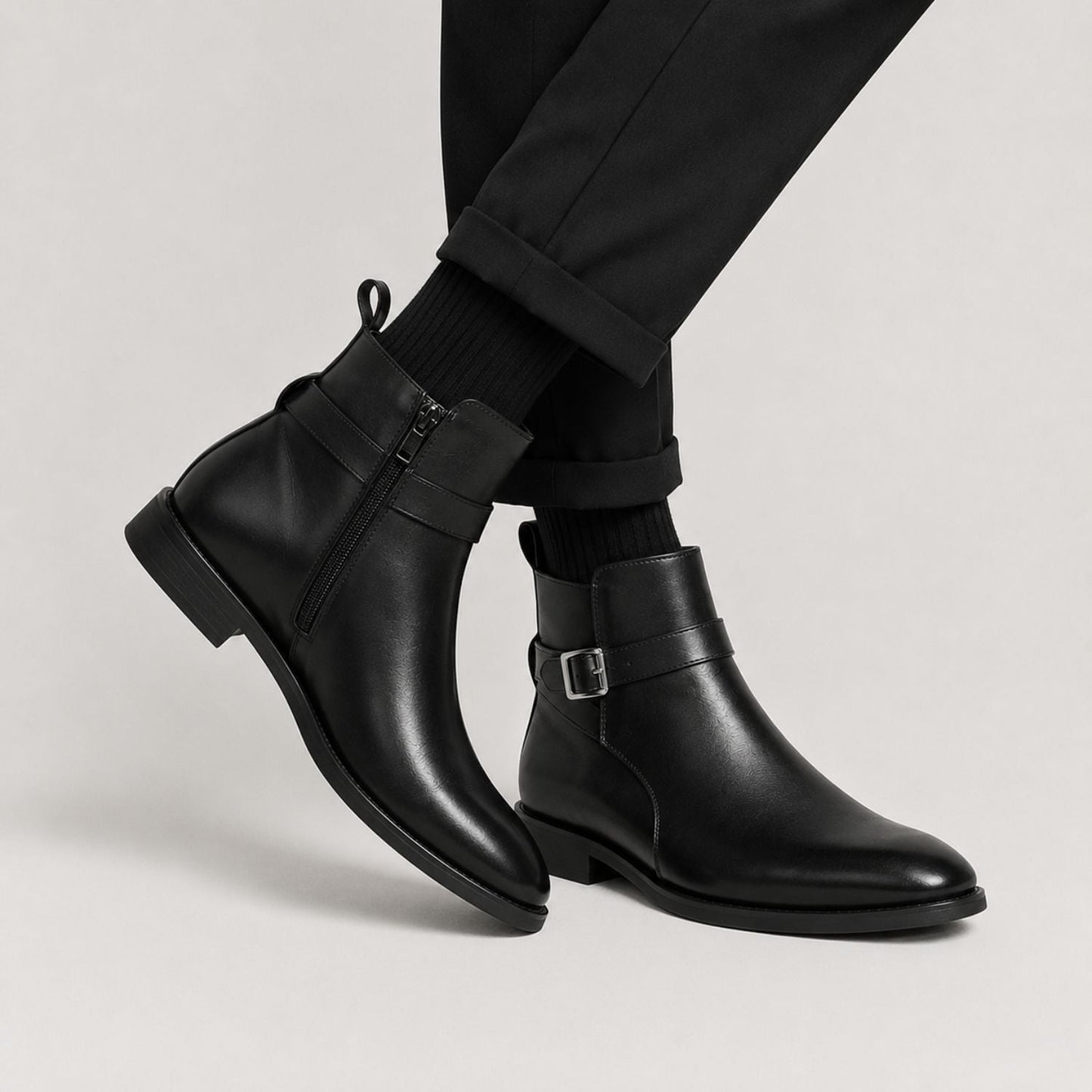 Buckle Chelsea Boots | Zyphhra