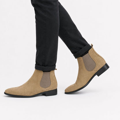 Premium Suede Chelsea Boots | Zyphhra