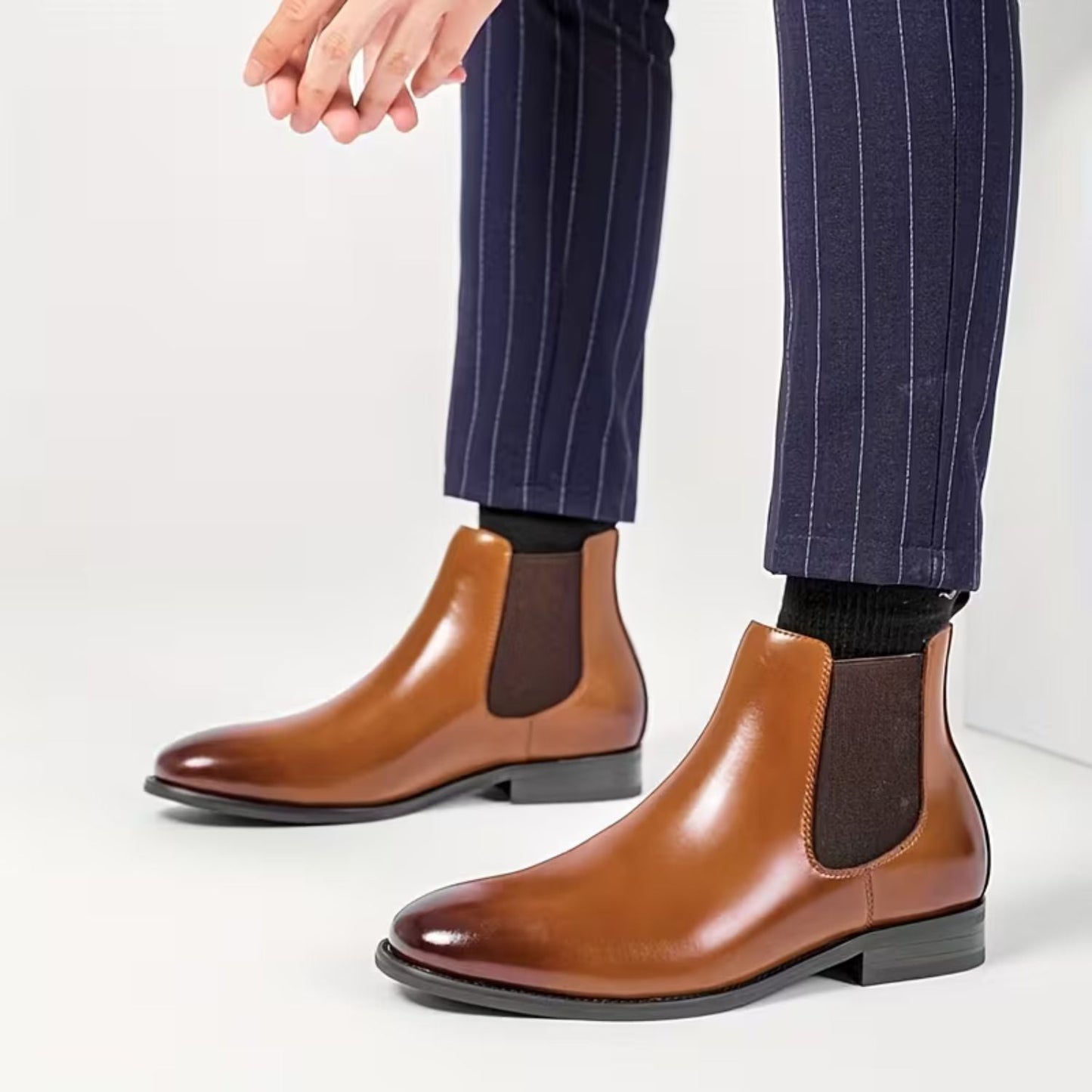 Executive Chelsea Dress Boots | Zyphhra
