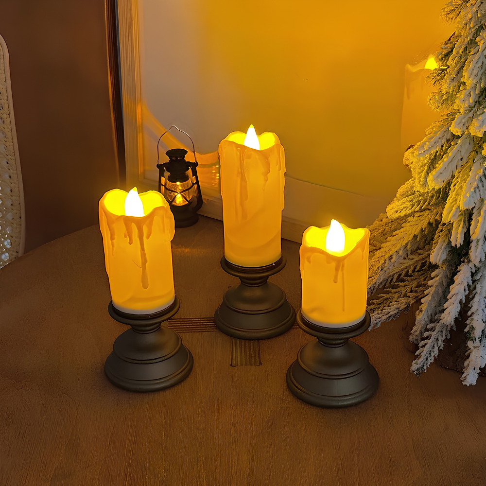 Candle Holders - 3 Pieces