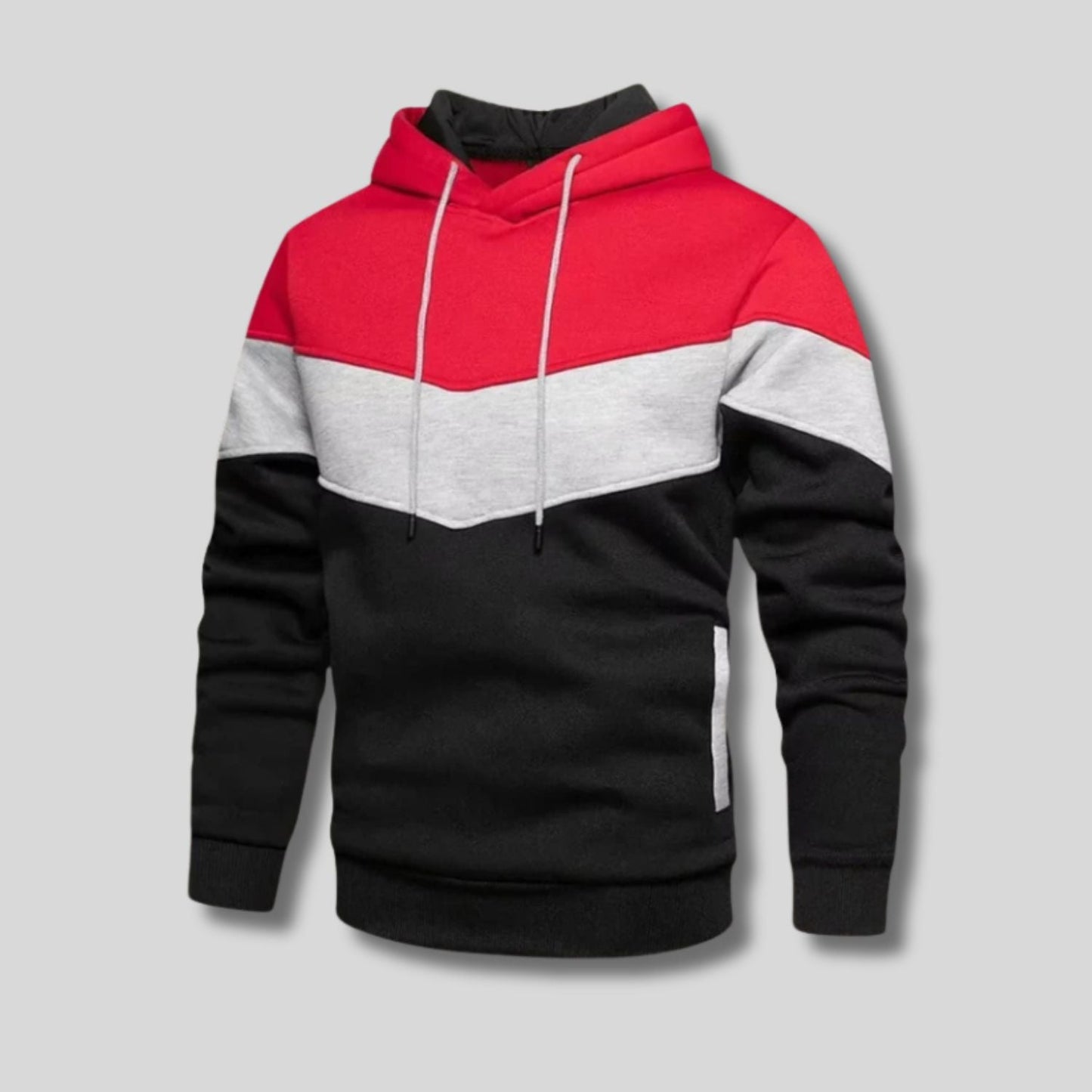 Colour Block Pullover Hoodie | Zyphhra