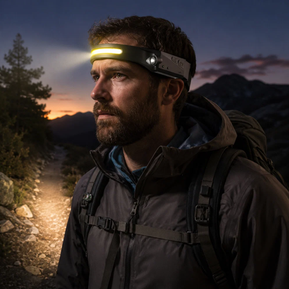 Rechargeable Lightweight LED Headlamp | Zyphhra