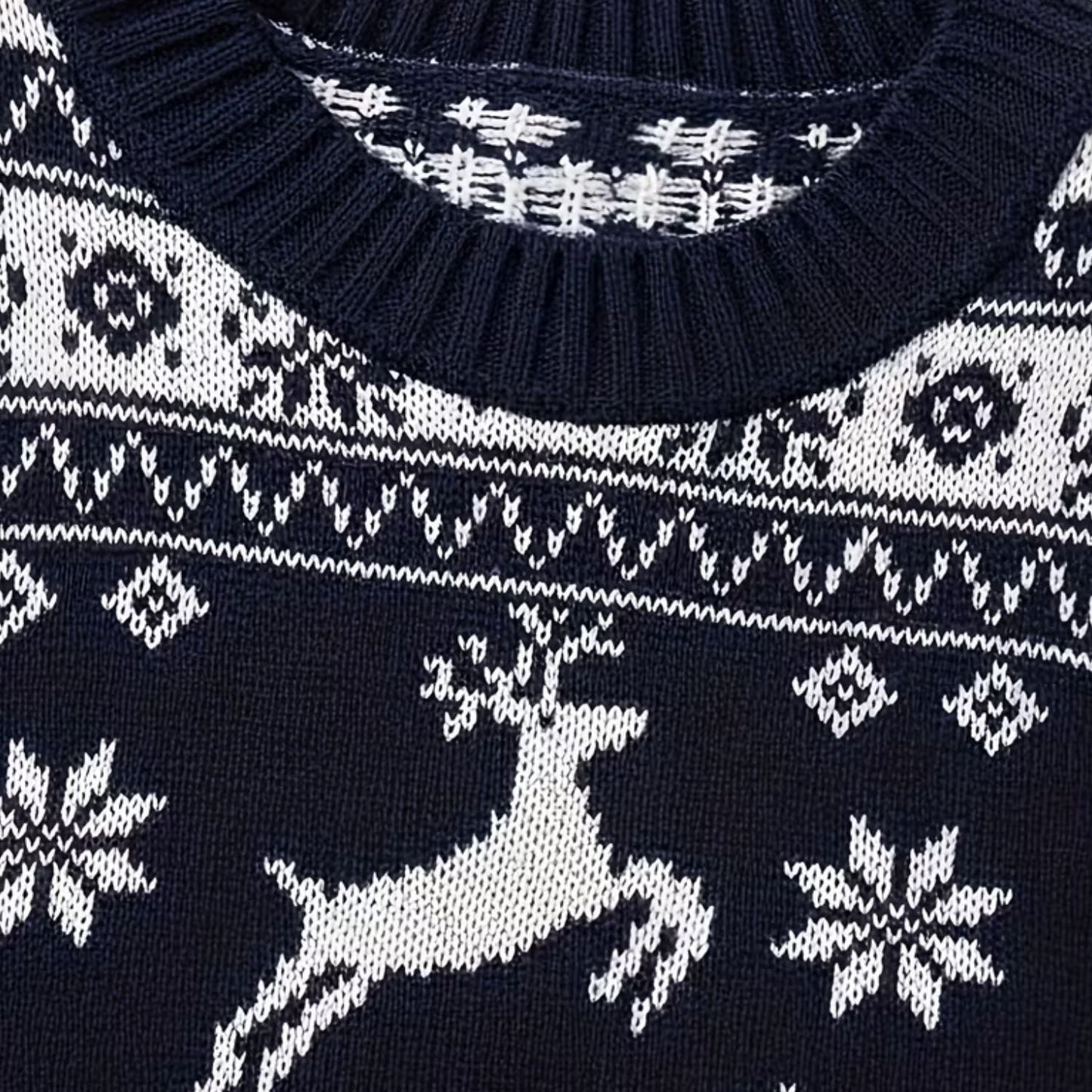Nordic Reindeer Christmas Jumper | Zyphhra