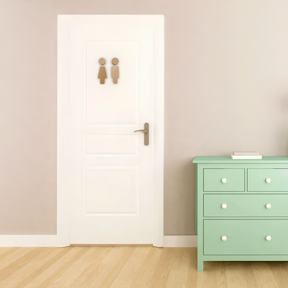 Elegant Wood Toilet Marker | Zyphhra