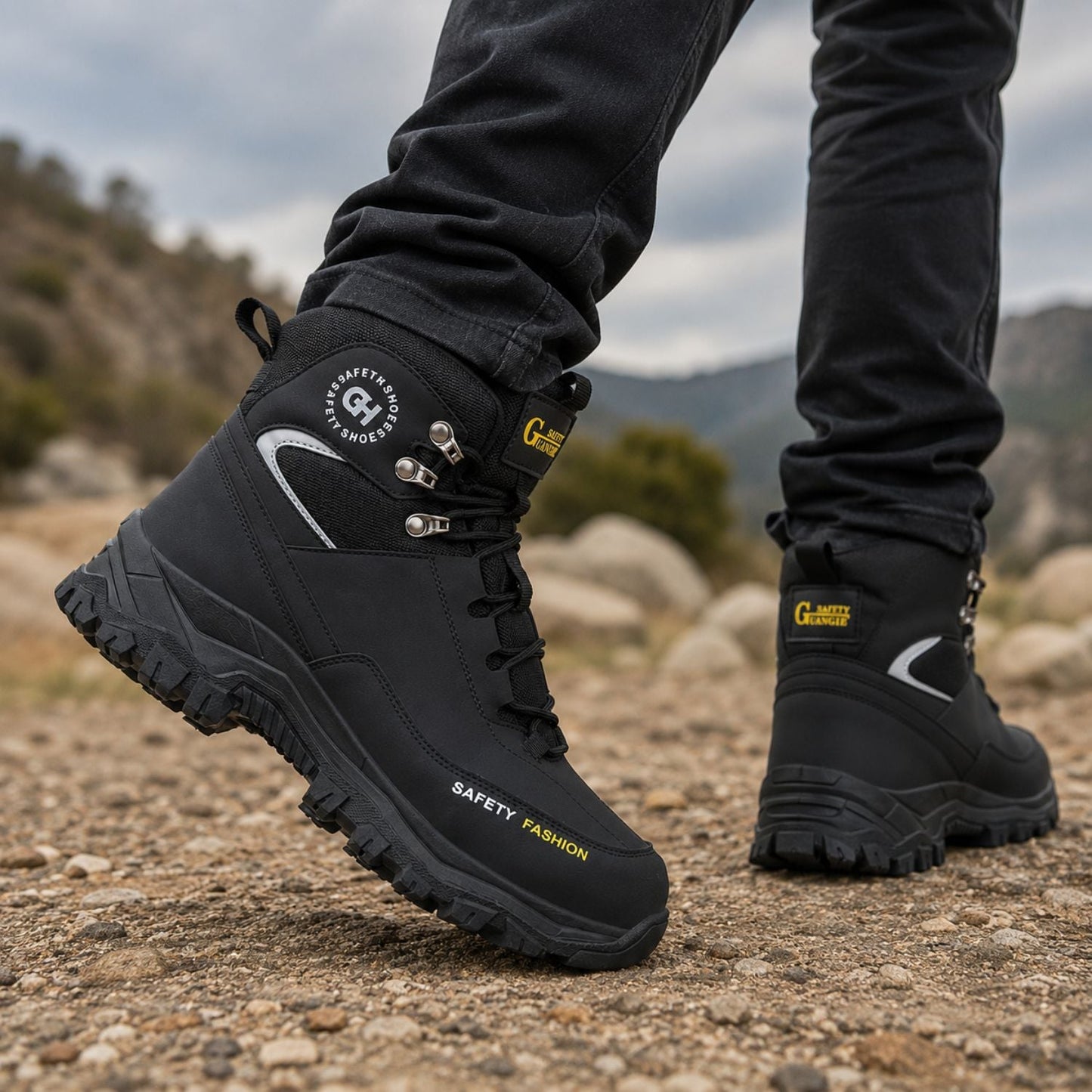 Steel Toe Work Boots | Zyphhra