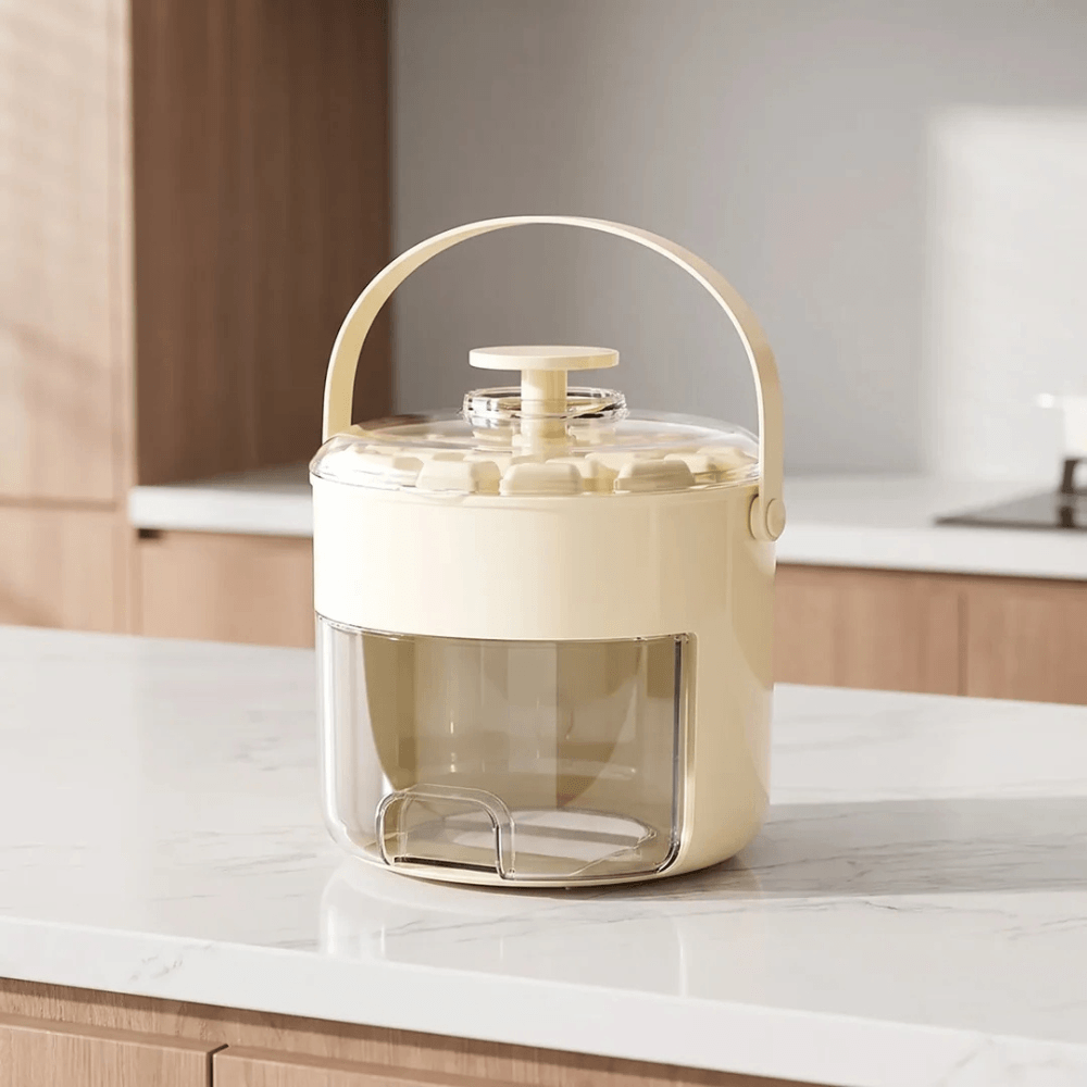 Compact Ice Cube Maker & Container | Zyphhra