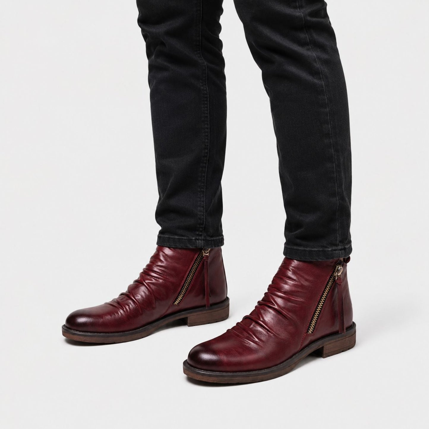 Vintage Side Zip Dress Boots | Zyphhra