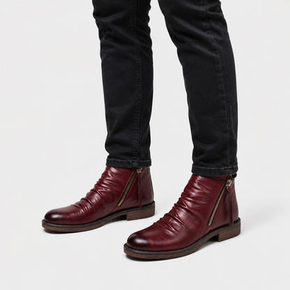 Vintage Side Zip Dress Boots | Zyphhra