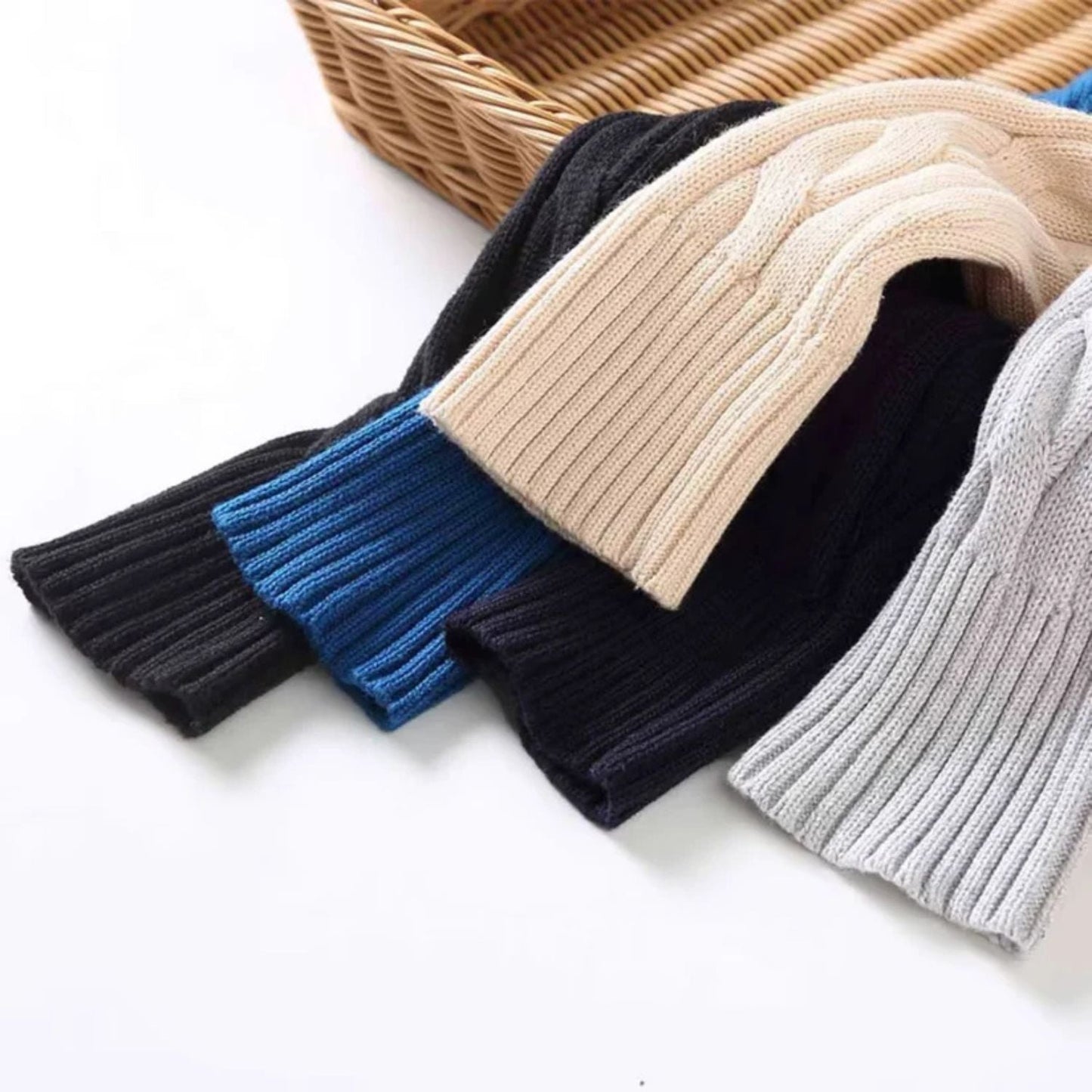 Cable Knit Quarter-Zip Jumper | Zyphhra