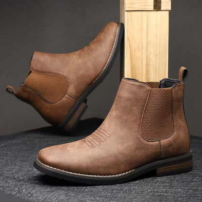 Minimalist Chelsea Dress Boots | Zyphhra