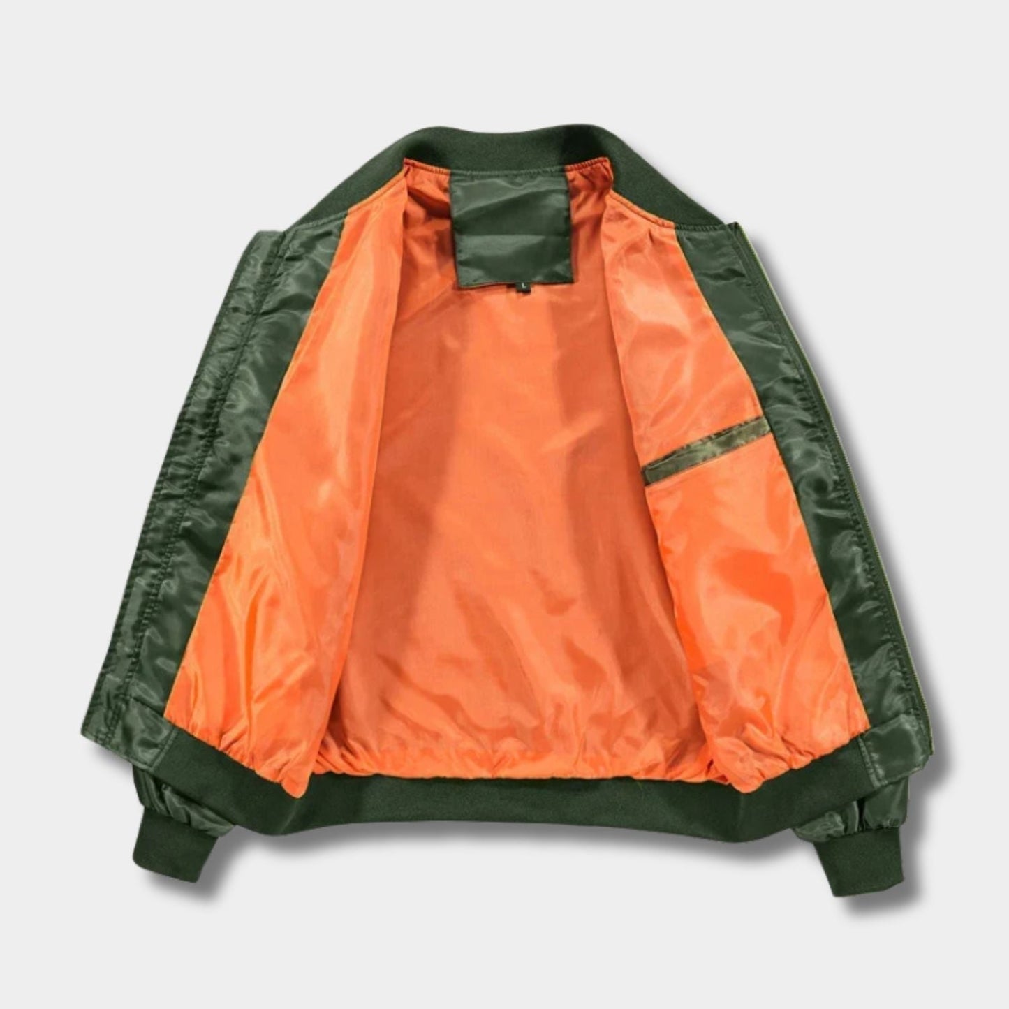 Classic Utility Bomber Jacket | Zyphhra