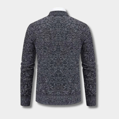 Textured Contrast Trim Cardigan | Zyphhra