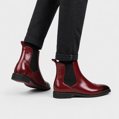 Cap Toe Chelsea Boots | Zyphhra