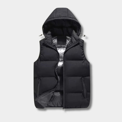 Heavyweight Hooded Puffer Gilet | Zyphhra