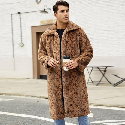 Textured Statement Fur Coat | Zyphhra