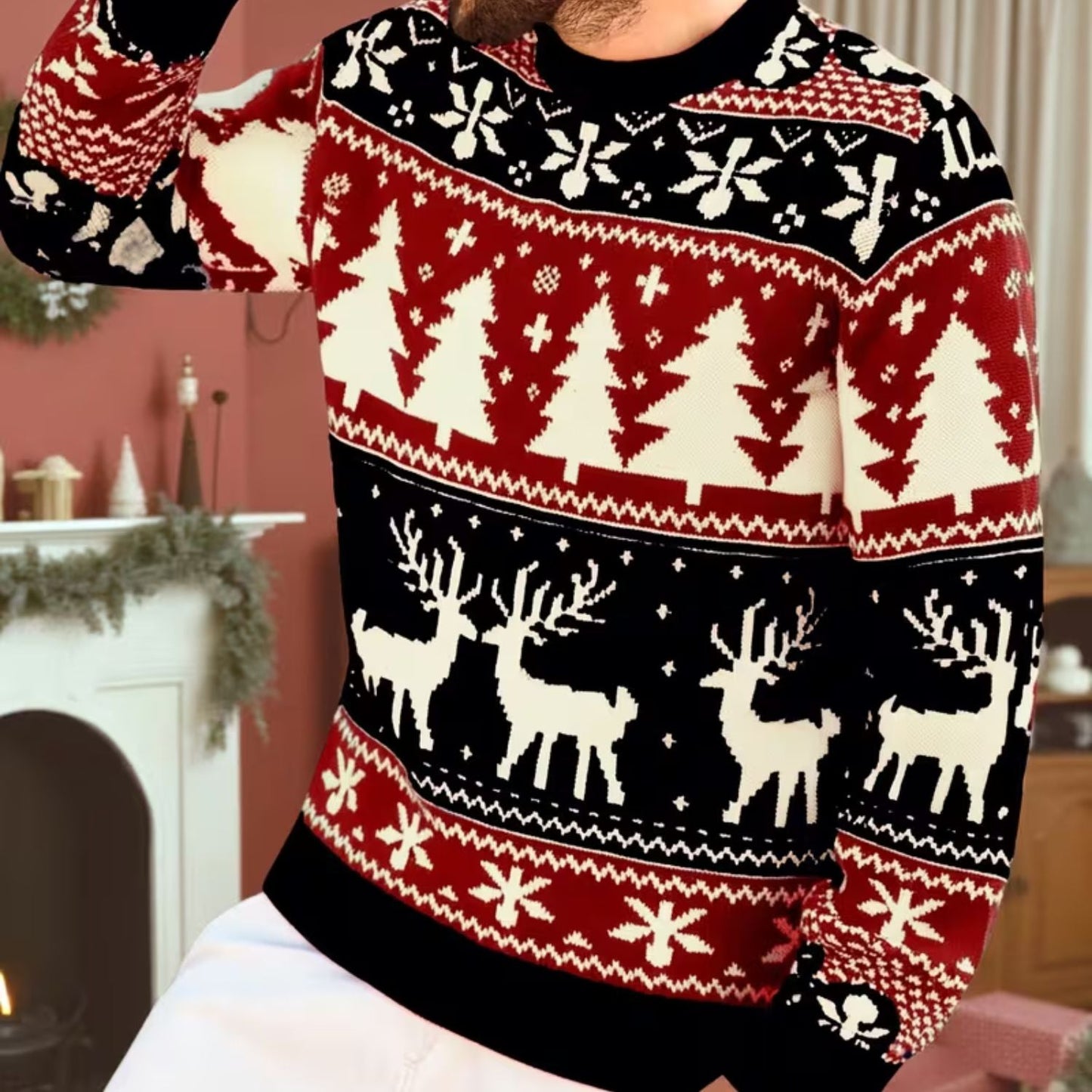Reindeer Christmas Jumper | Zyphhra