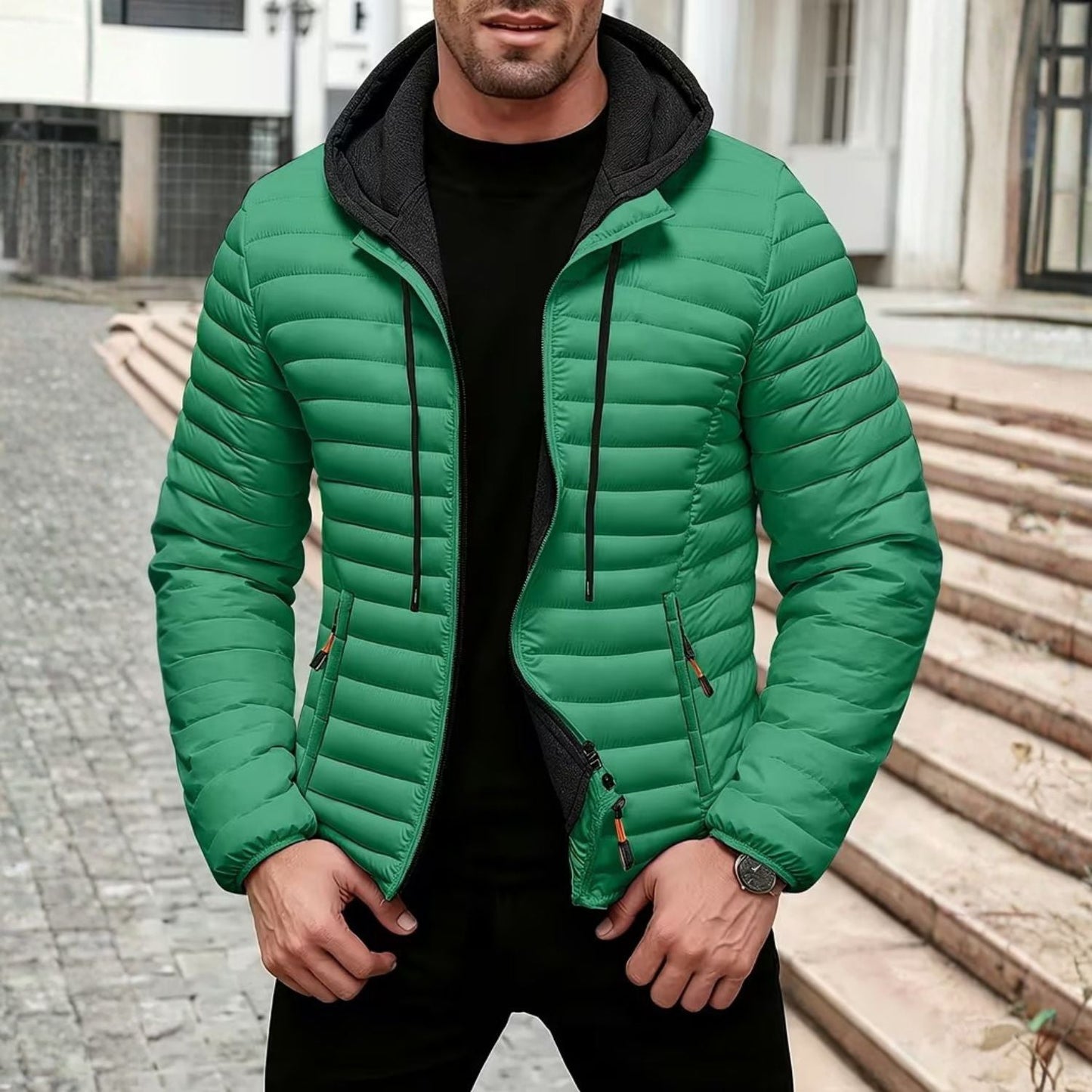 Lightweight Hooded Puffer Jacket | Zyphhra