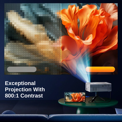 Compact Ultra-Bright Mini HD Projector | Zyphhra