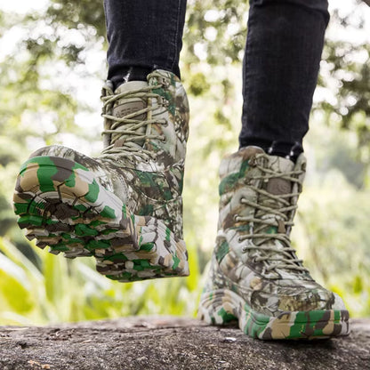 Insulated Camo Hunting Boots | Zyphhra