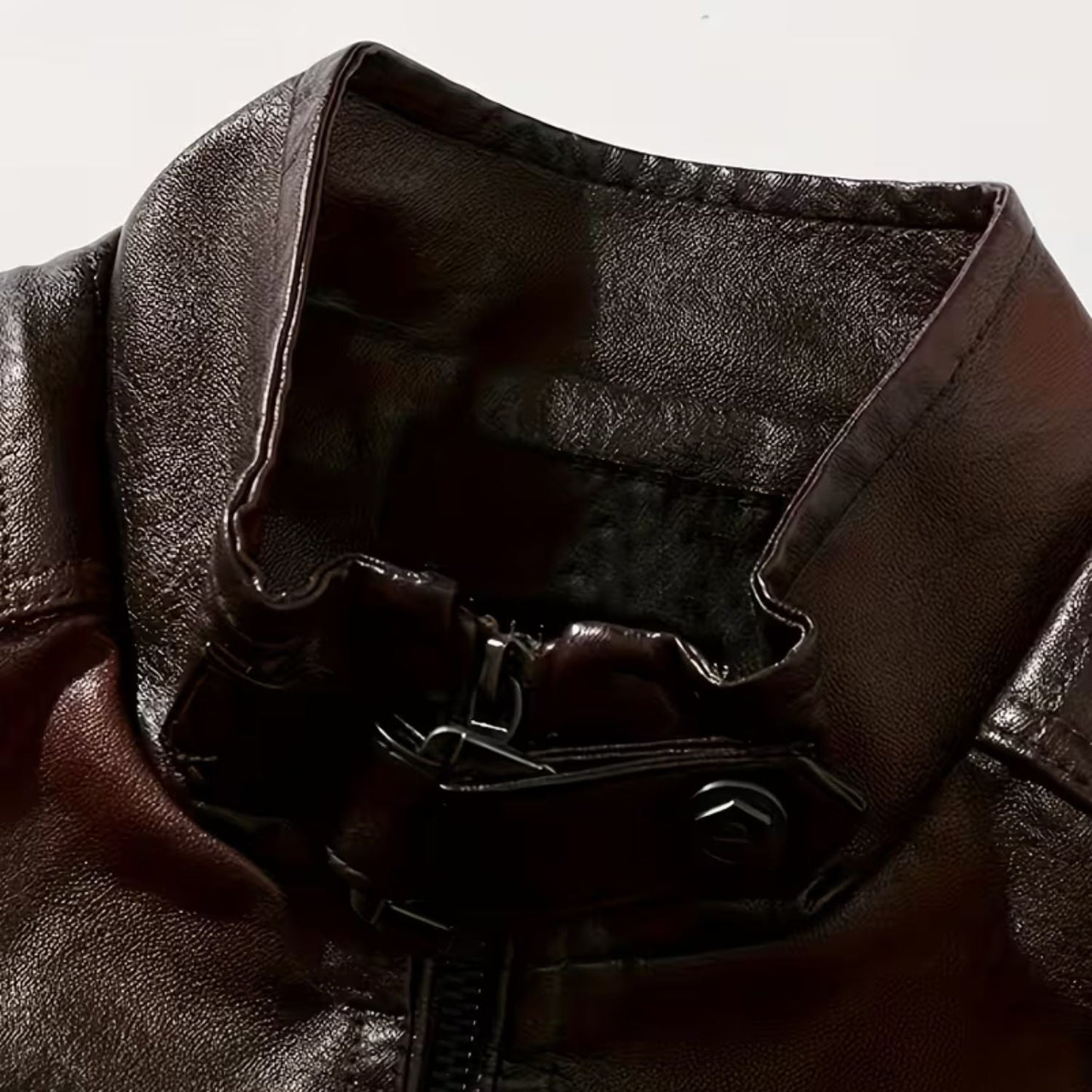 Urban Utility Leather Jacket | Zyphhra