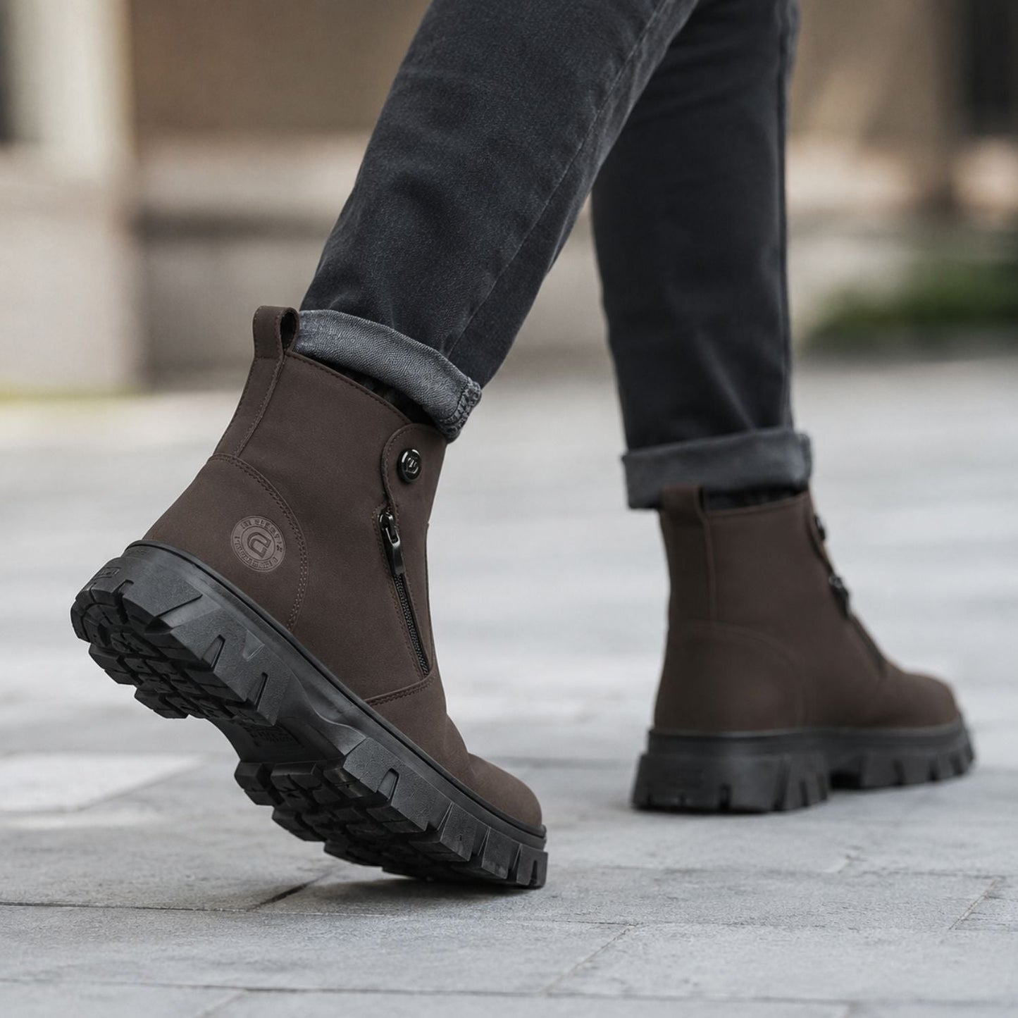 Slip-On Safety Work Boots | Zyphhra