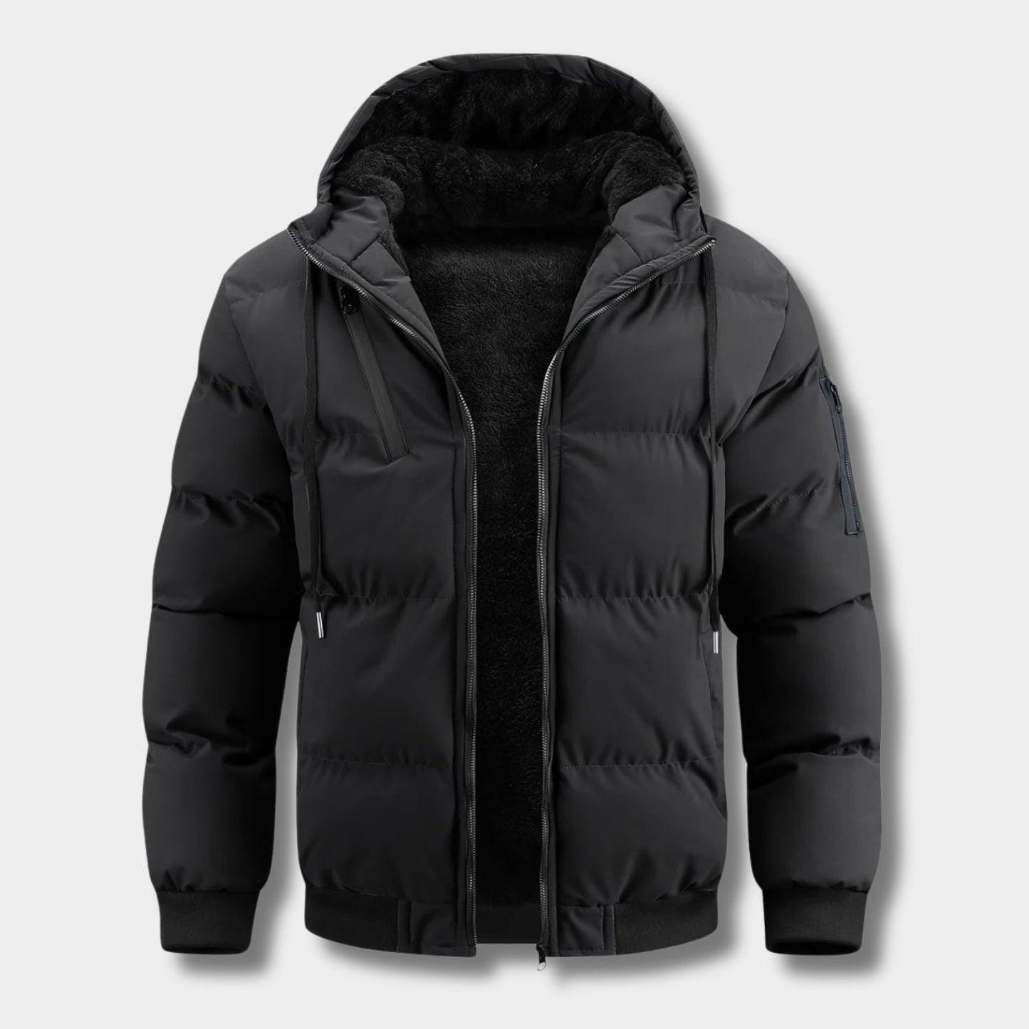 Quilted Hooded Winter Jacket | Zyphhra