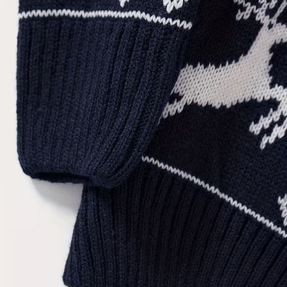 Nordic Reindeer Christmas Jumper | Zyphhra