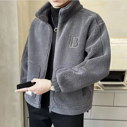 High-Collar Sherpa Fleece Jacket | Zyphhra