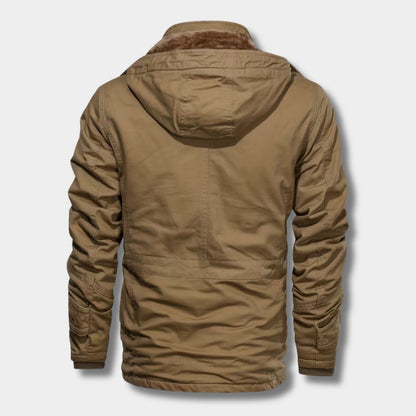 Multi-Pocket Military Winter Jacket | Zyphhra