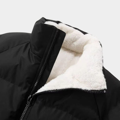 Fleece Lined Puffer Jacket | Zyphhra