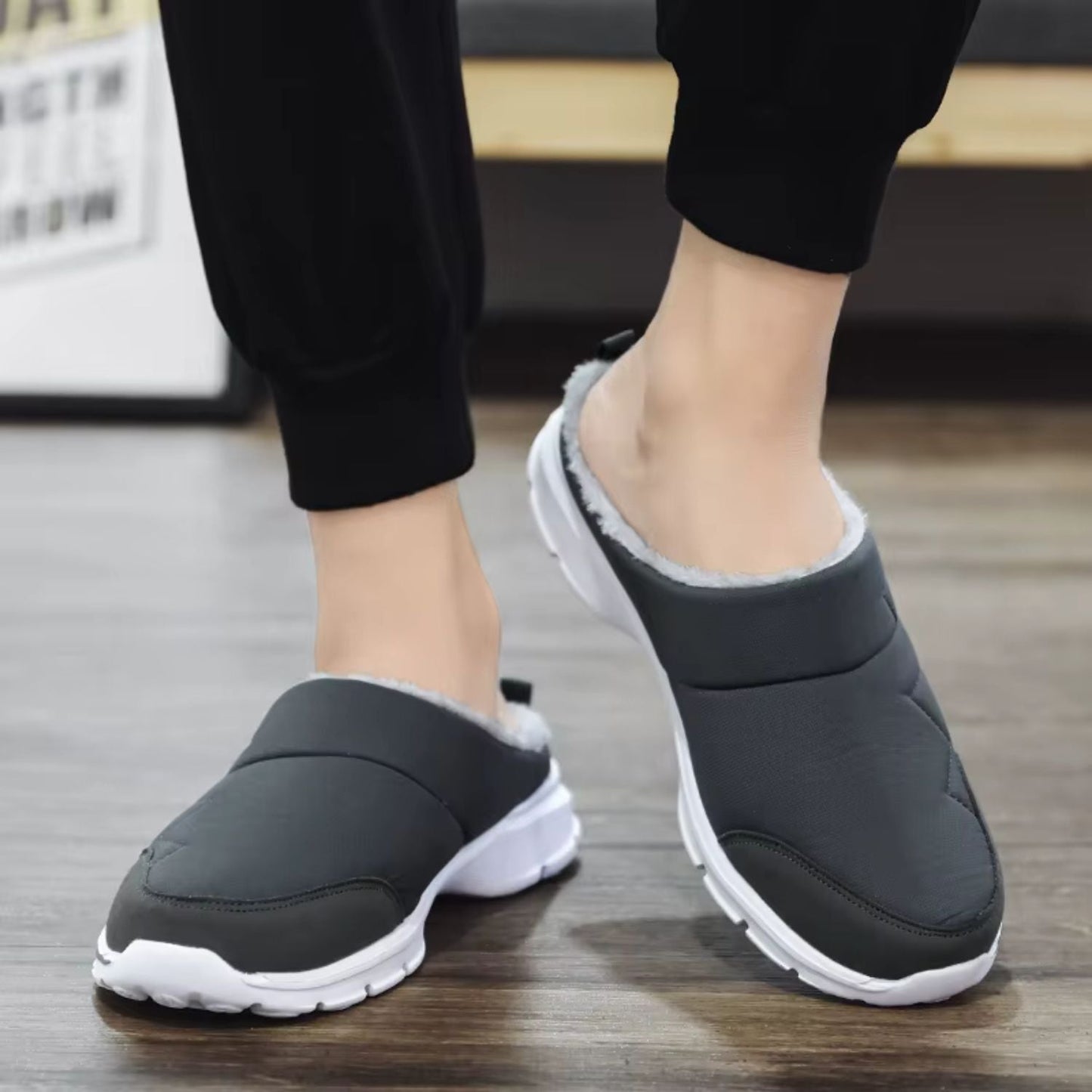Plush Lined Slip-On Slippers | Zyphhra