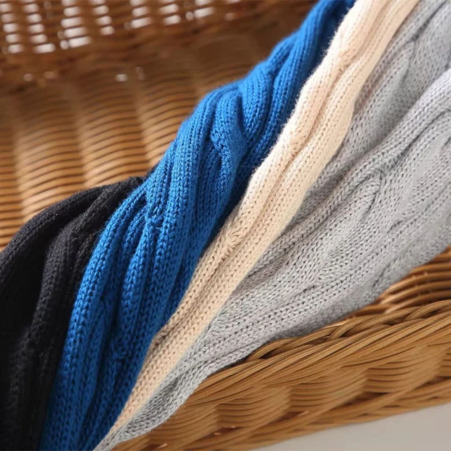 Cable Knit Quarter-Zip Jumper | Zyphhra