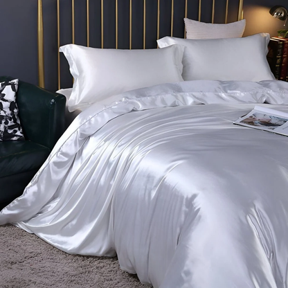 Luxurious Antibacterial Silk Bedding Set | Zyphhra