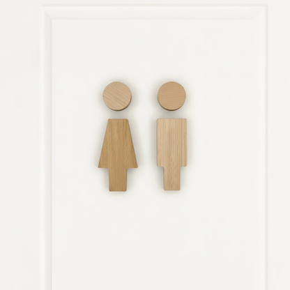 Elegant Wood Toilet Marker | Zyphhra