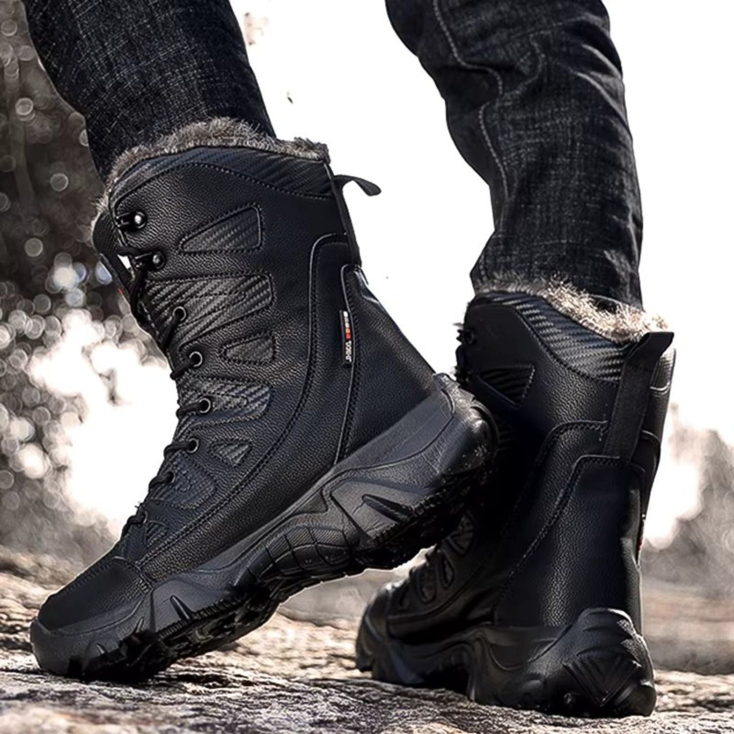 Waterproof Fur-Lined Snow Boots | Zyphhra
