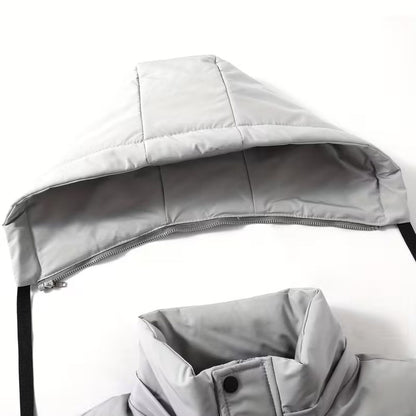 Hooded Winter Puffer Gilet | Zyphhra