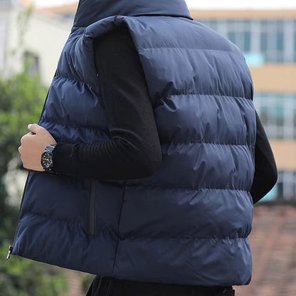 Quilted Zip-Up Puffer Gilet | Zyphhra