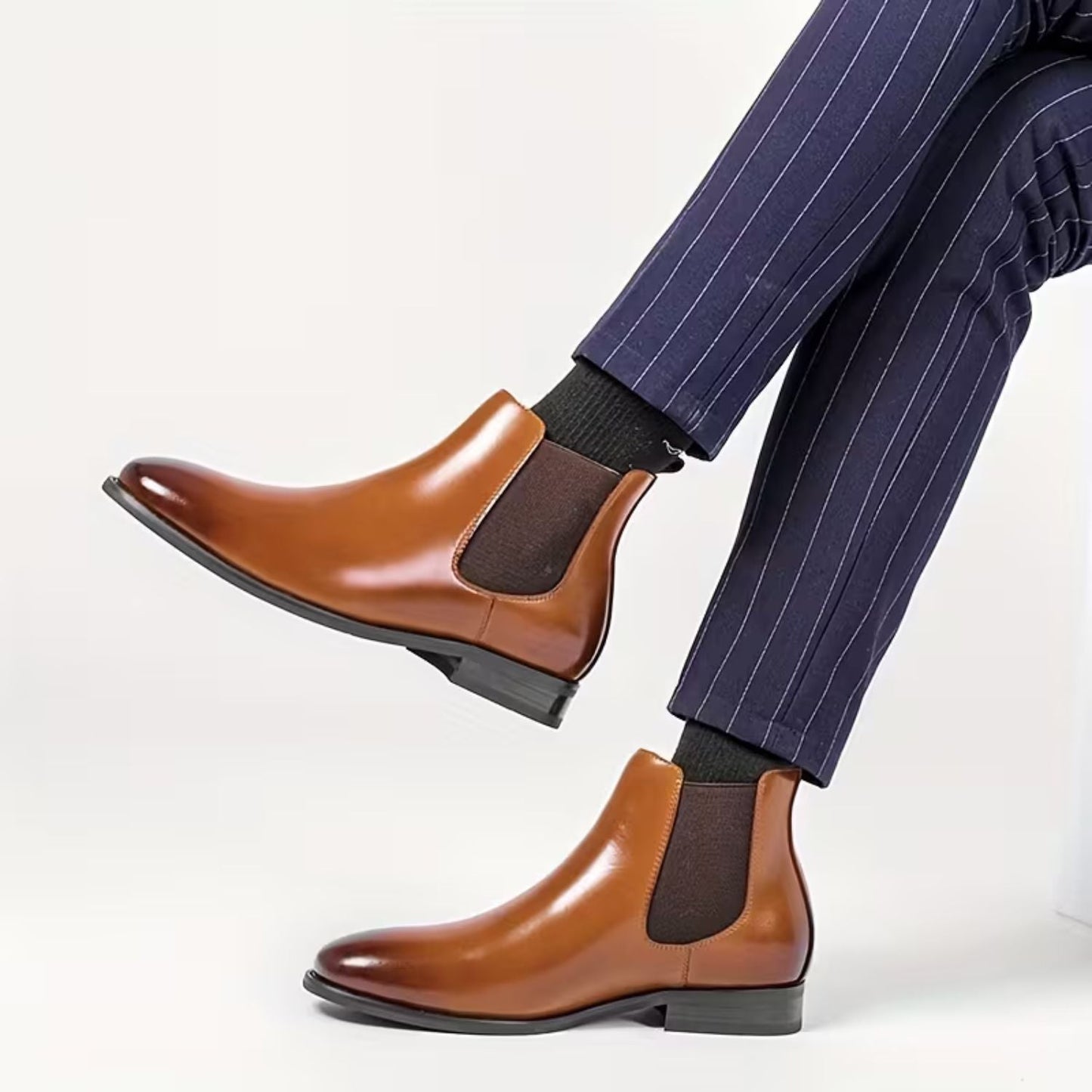 Executive Chelsea Dress Boots | Zyphhra