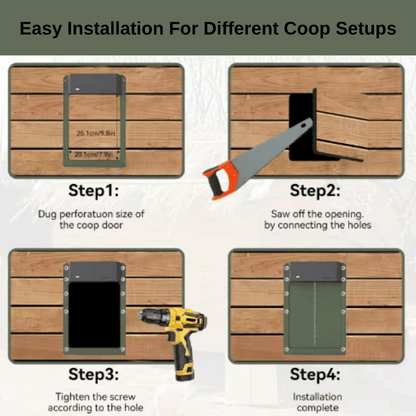 Smart Automatic Chicken Coop Door System | Zyphhra