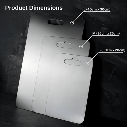 Premium Titanium Kitchen Cutting Board | Zyphhra