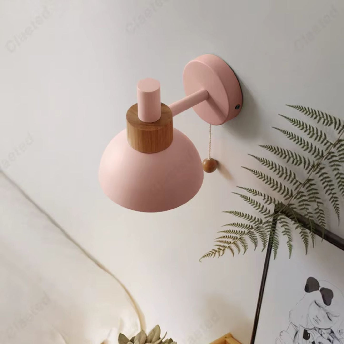 Nordic Wood Wall Lamp | Zyphhra