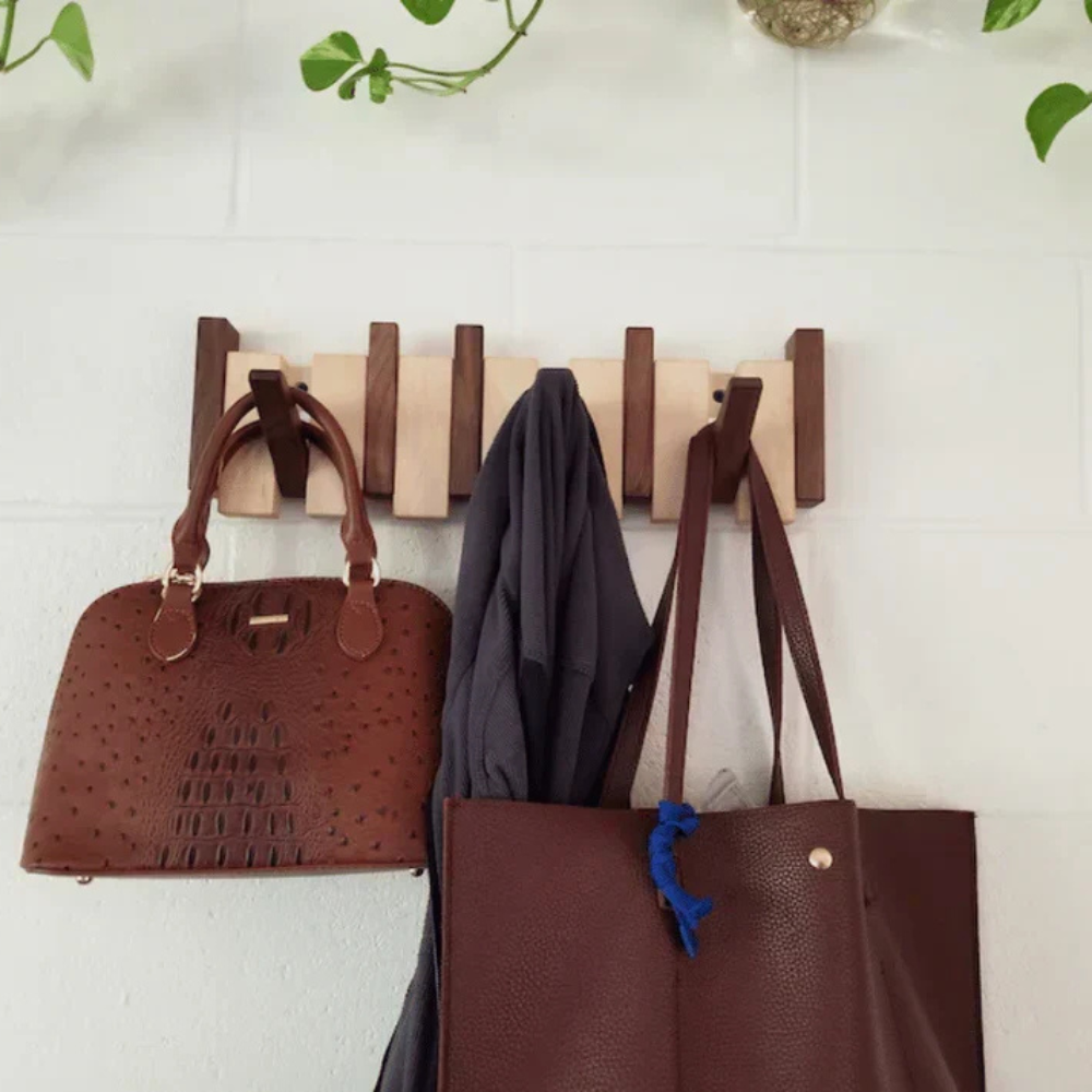 Elegant Wooden Piano Coat Hanger | Zyphhra