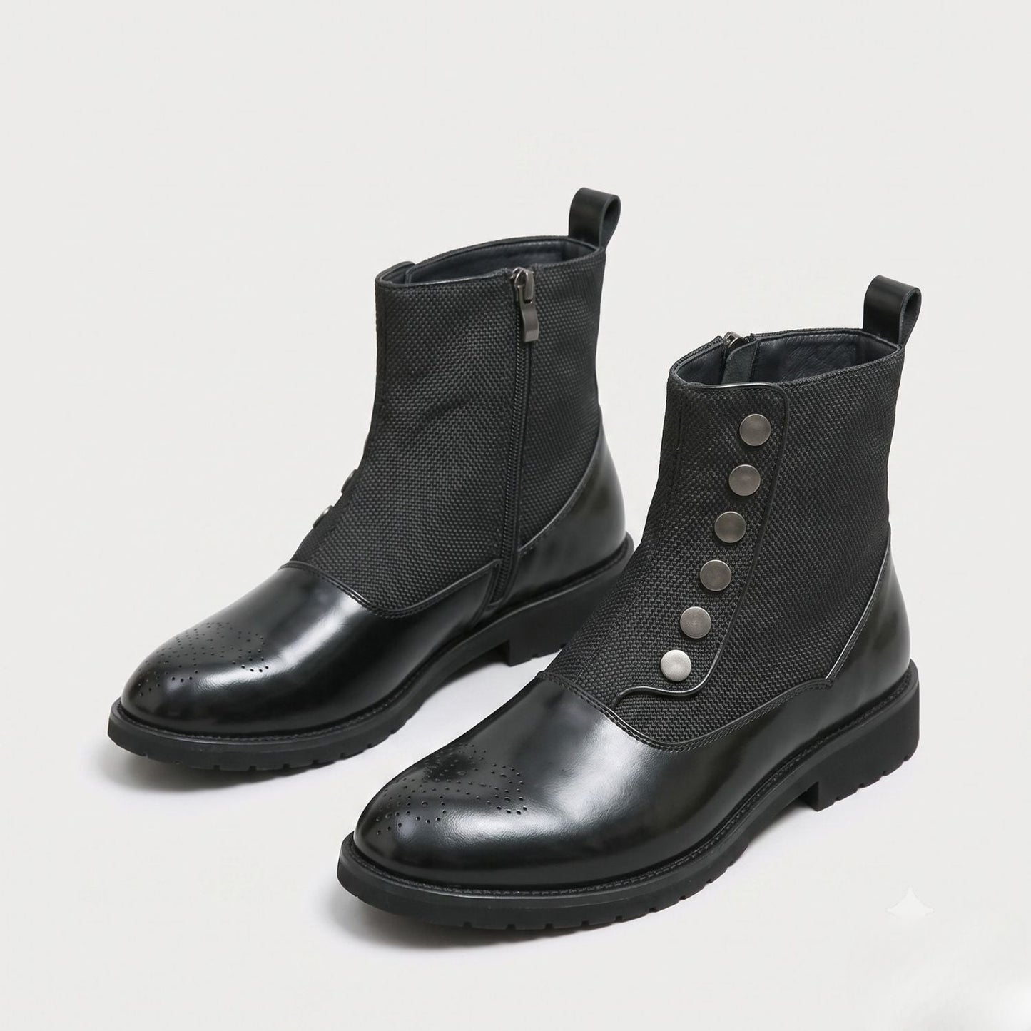 Elegant Leather Dress Boots | Zyphhra