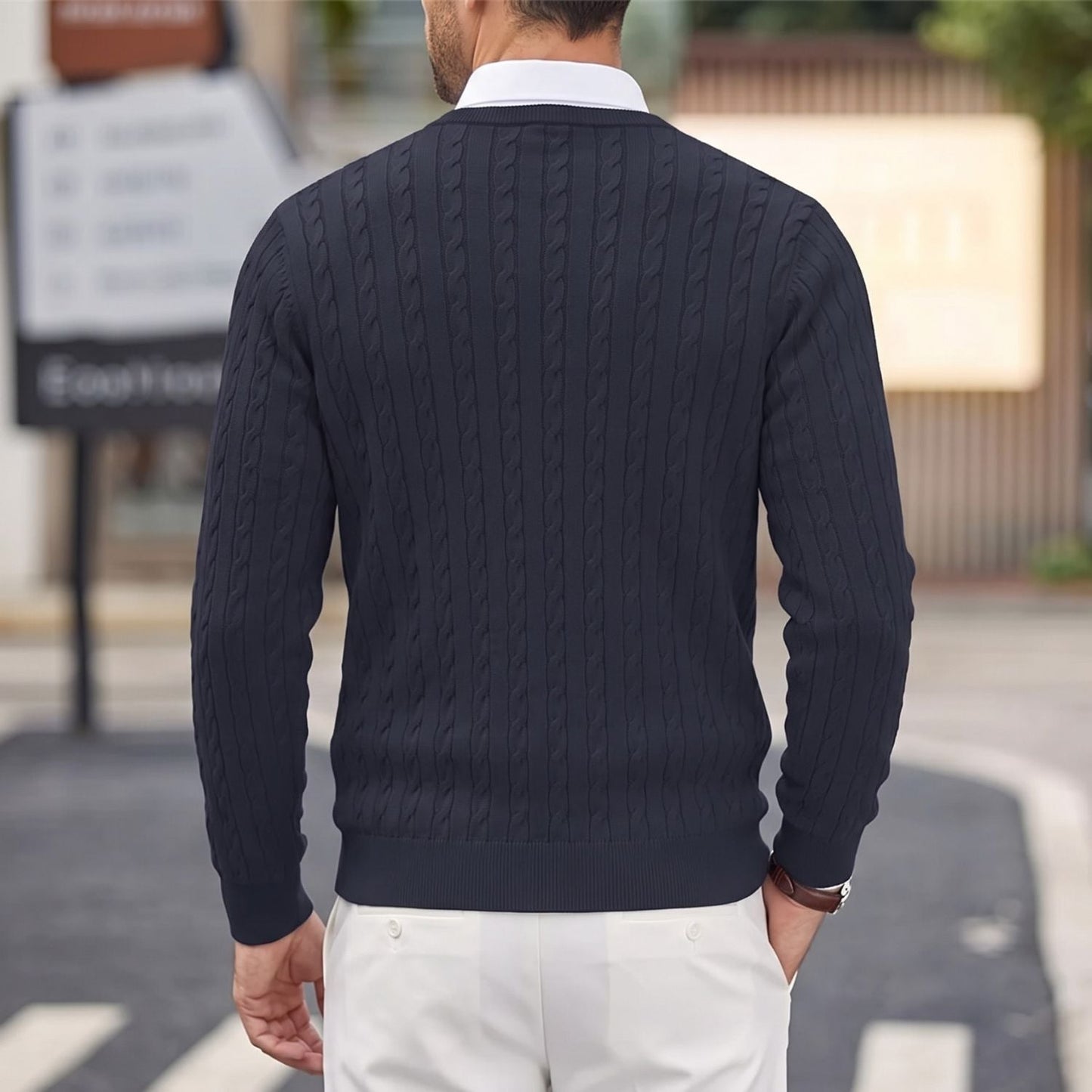 Cable Knit Jumper | Zyphhra