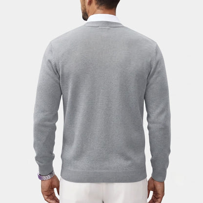 Classic Button Knit Cardigan | Zyphhra