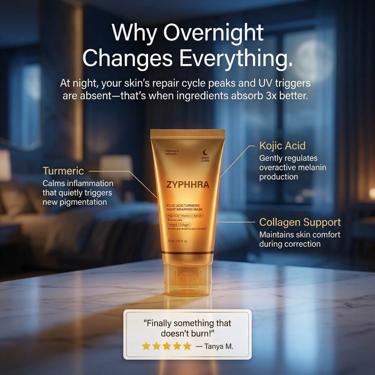 8-Hour Overnight Wrapping Mask